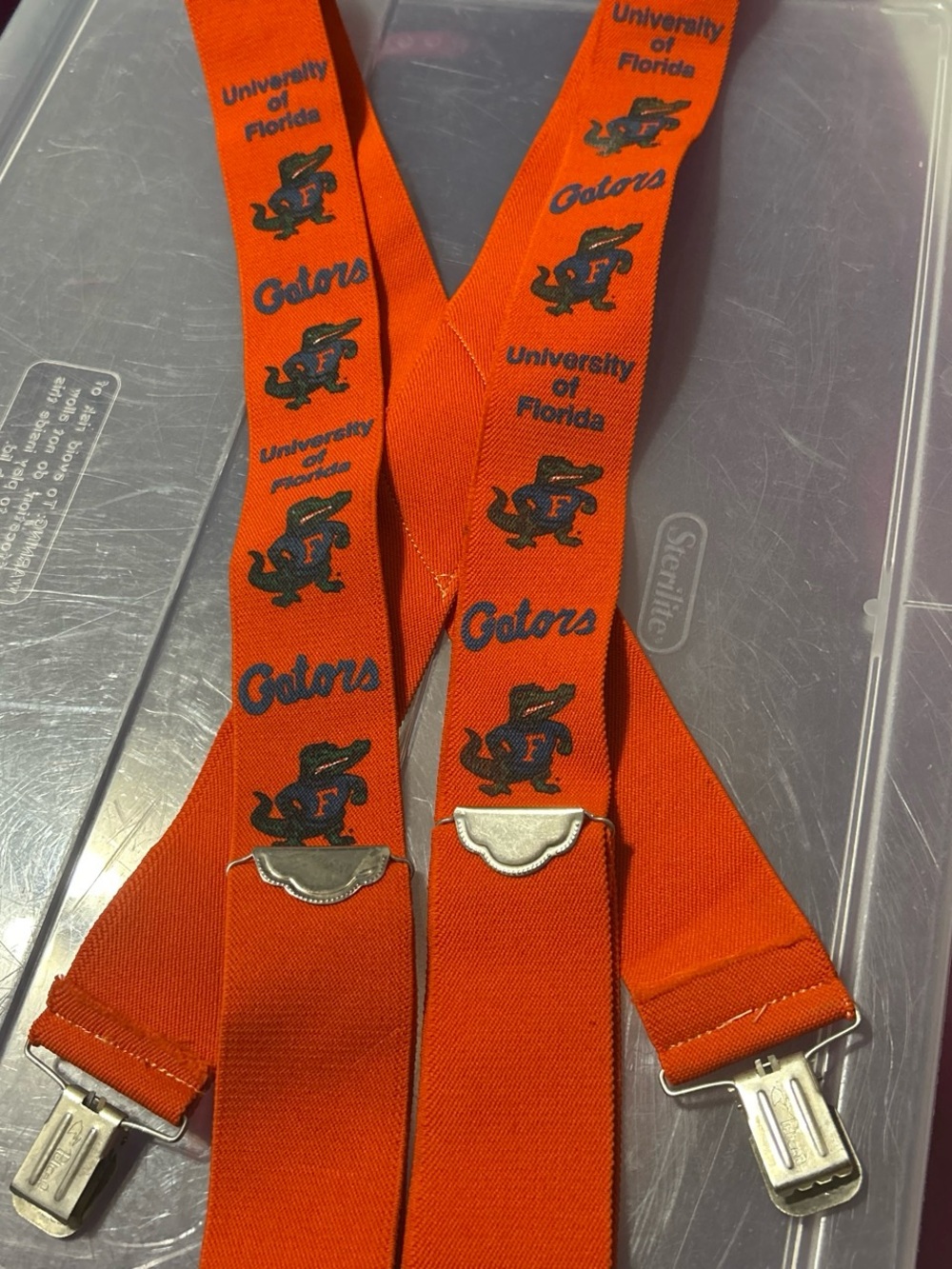 University of Florida Orange Team Suspenders